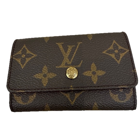 Louis Vuitton 6 Ring Key Case/ key holder Monogram authentic M53572 - Picture 1 of 12